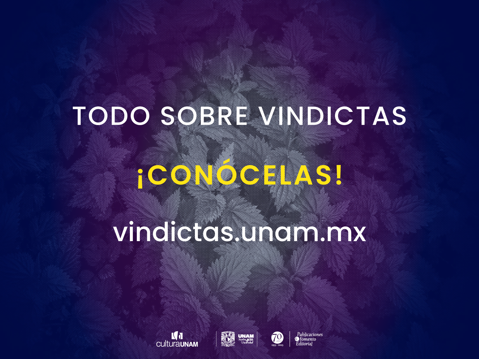 Sitio oficial de Vindictas - DGPFE UNAM
